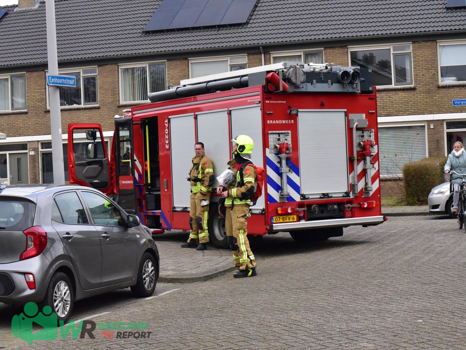 Gelukkige afloop: Gebouwbrand in Hoek van Holland