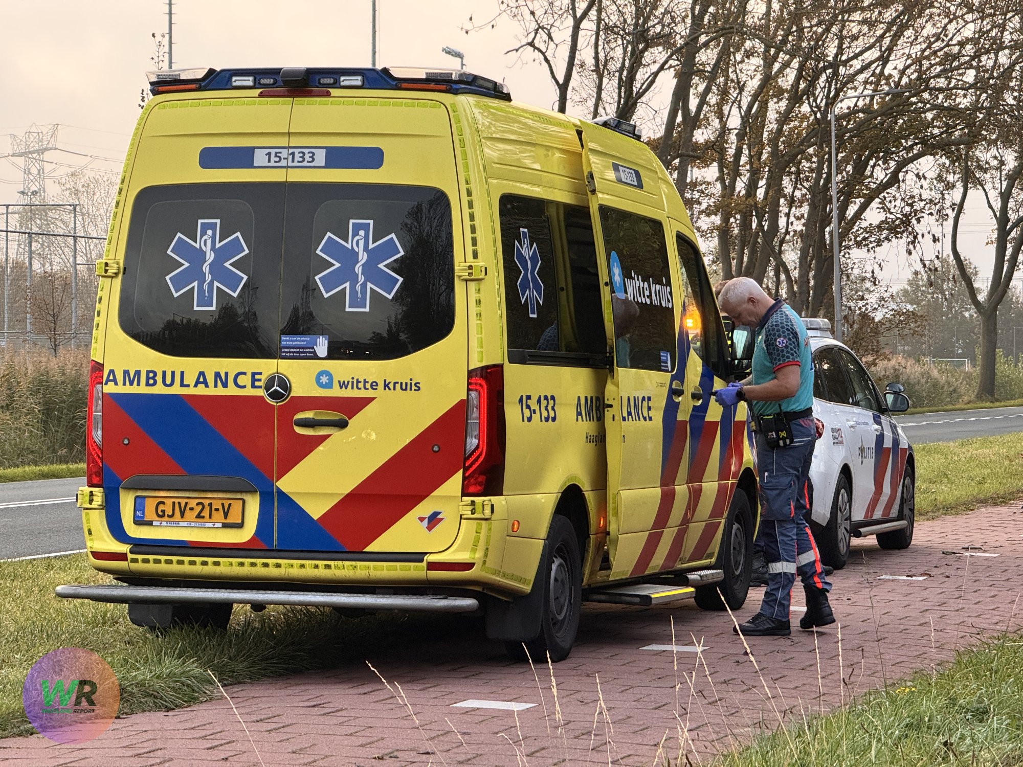 Twee fietsers belanden in sloot langs Galgeweg in ‘s-Gravenzande