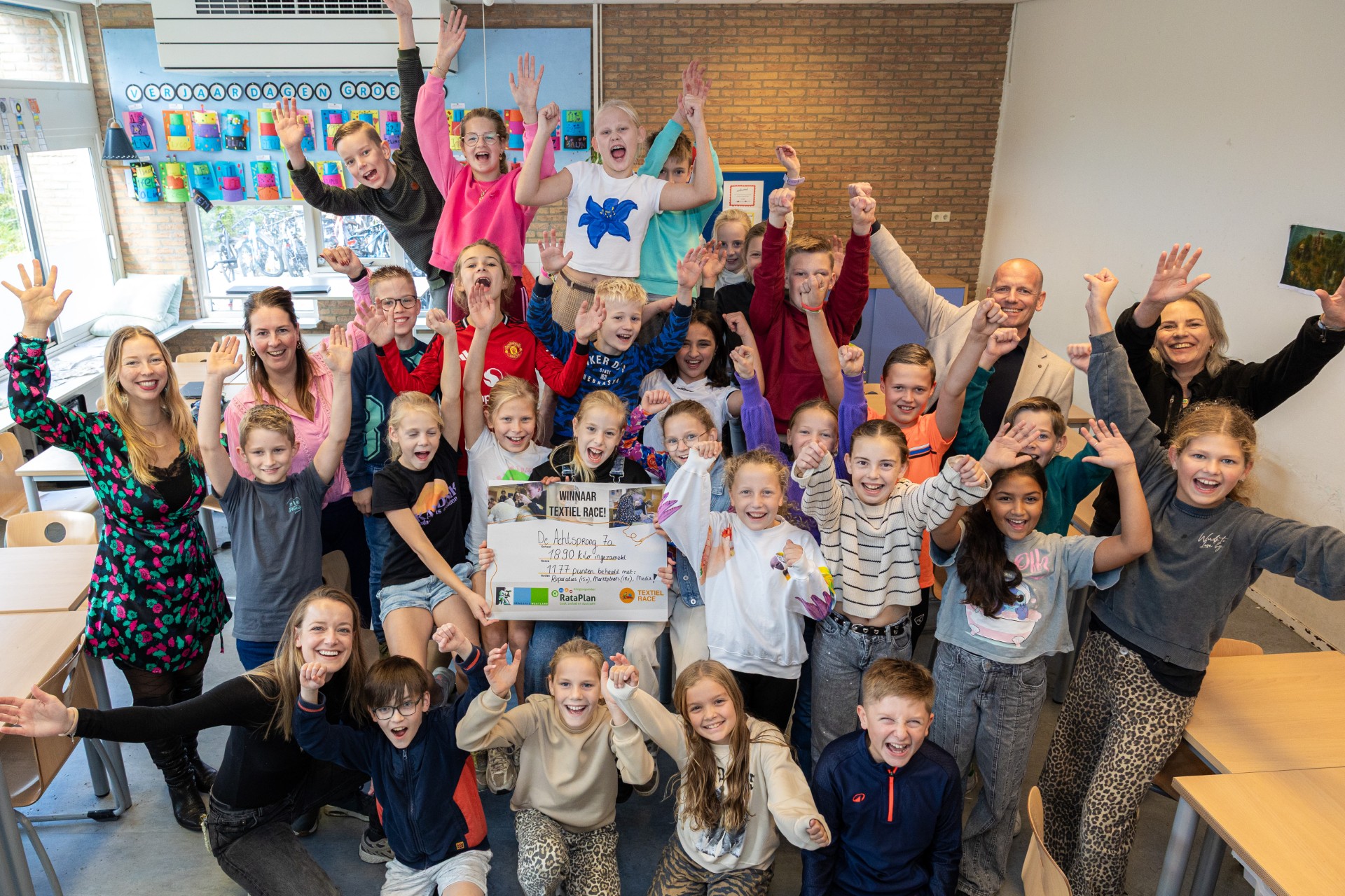 Textiel Race Westland groot succes!