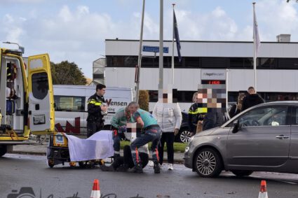 Rotonde Koningin Julianaweg opnieuw toneel van ongeval met letsel