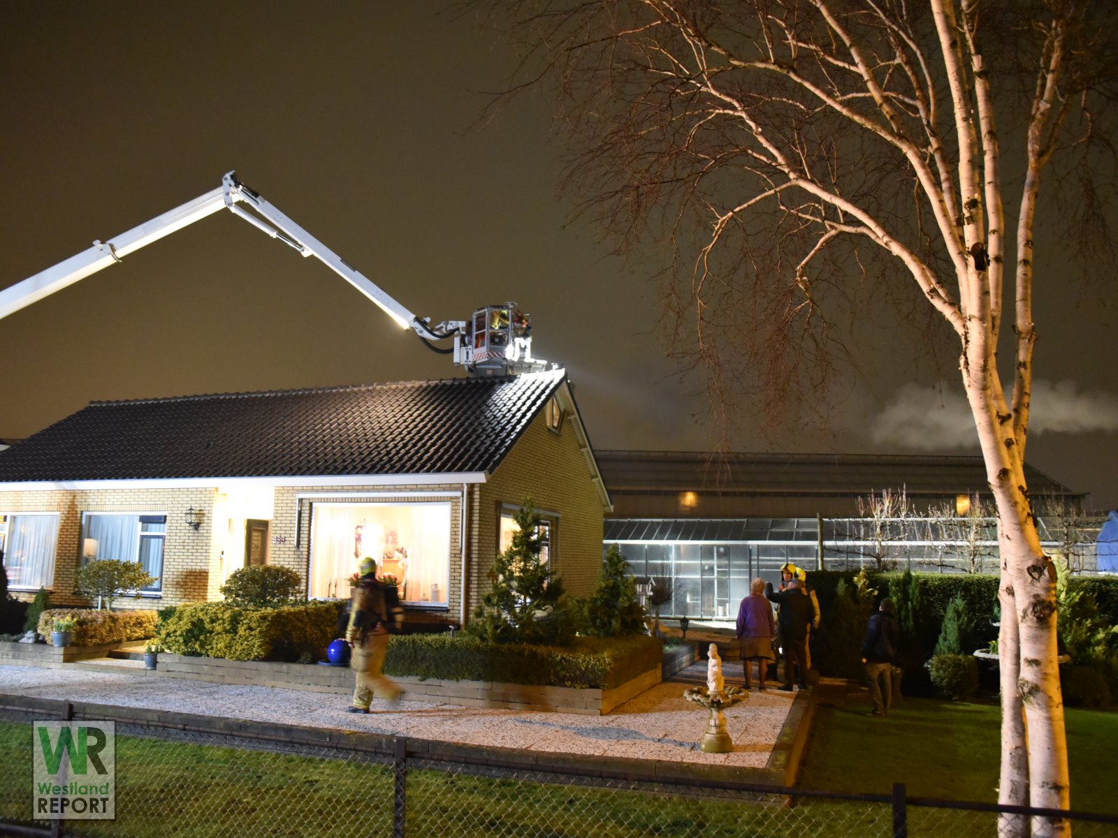 Snelle actie van de Brandweer bij Schoorsteenbrand Naaldwijkseweg in ‘s-Gravenzande