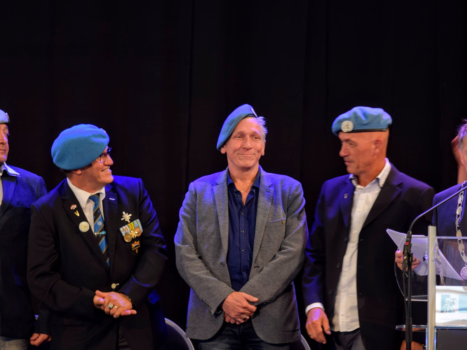 Militairen in Naaldwijk vanwege Westlandse Veteranendag