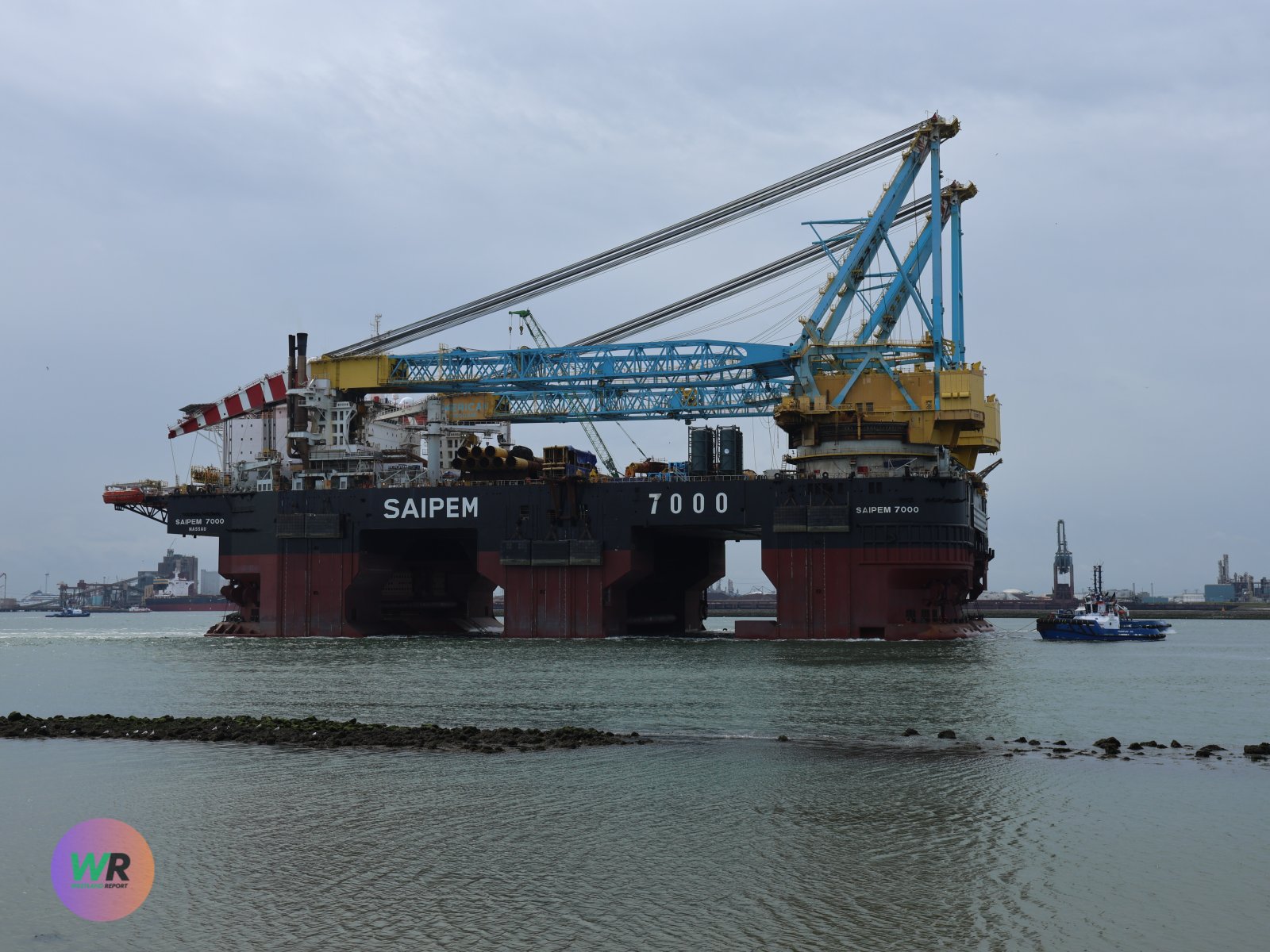 Saipam 7000: Een indrukwekkende aanblik bij Hoek van Holland