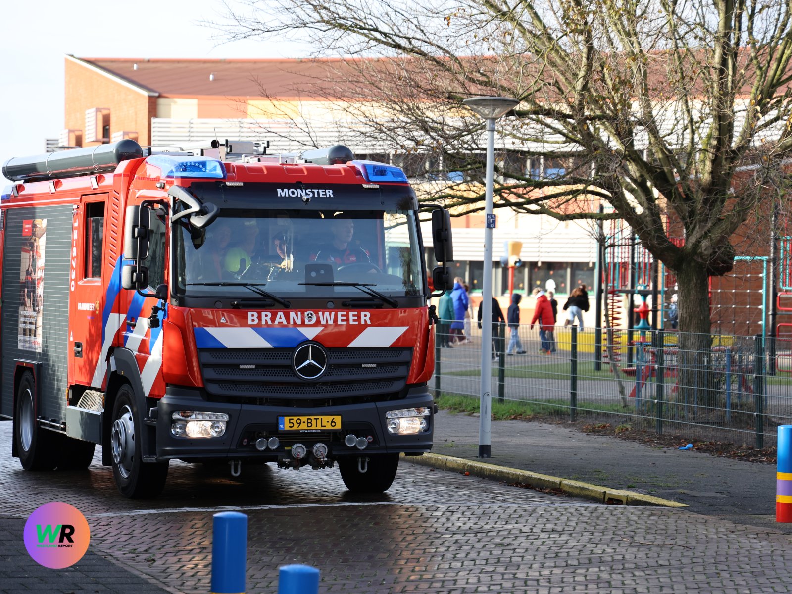 Brandmelding bij school in Monster blijkt loos alarm