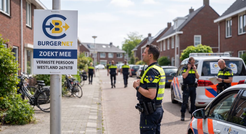 [Update] Politie zoekt na vermissing in Westland vergeefs naar twintigjarige man