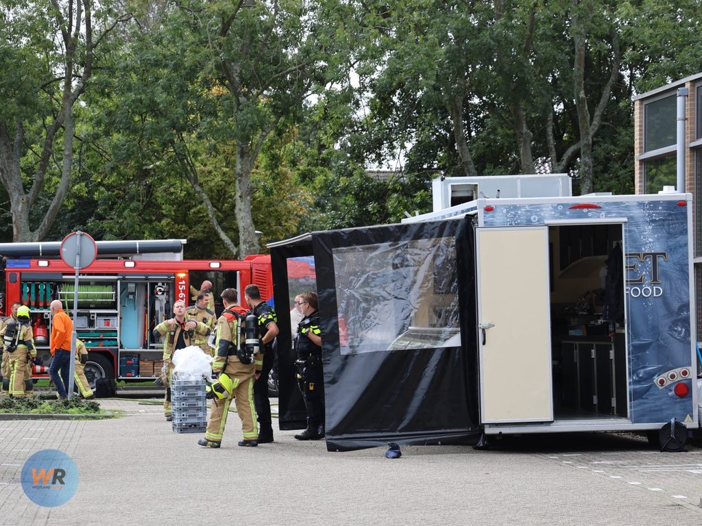 Vistent bij zalencentrum de Kiem in ‘s-Gravenzande tijdelijk dicht door vetbrand
